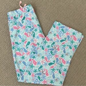 Girls Vineyard Vines Knit Pajama Pants, Size M/10-12